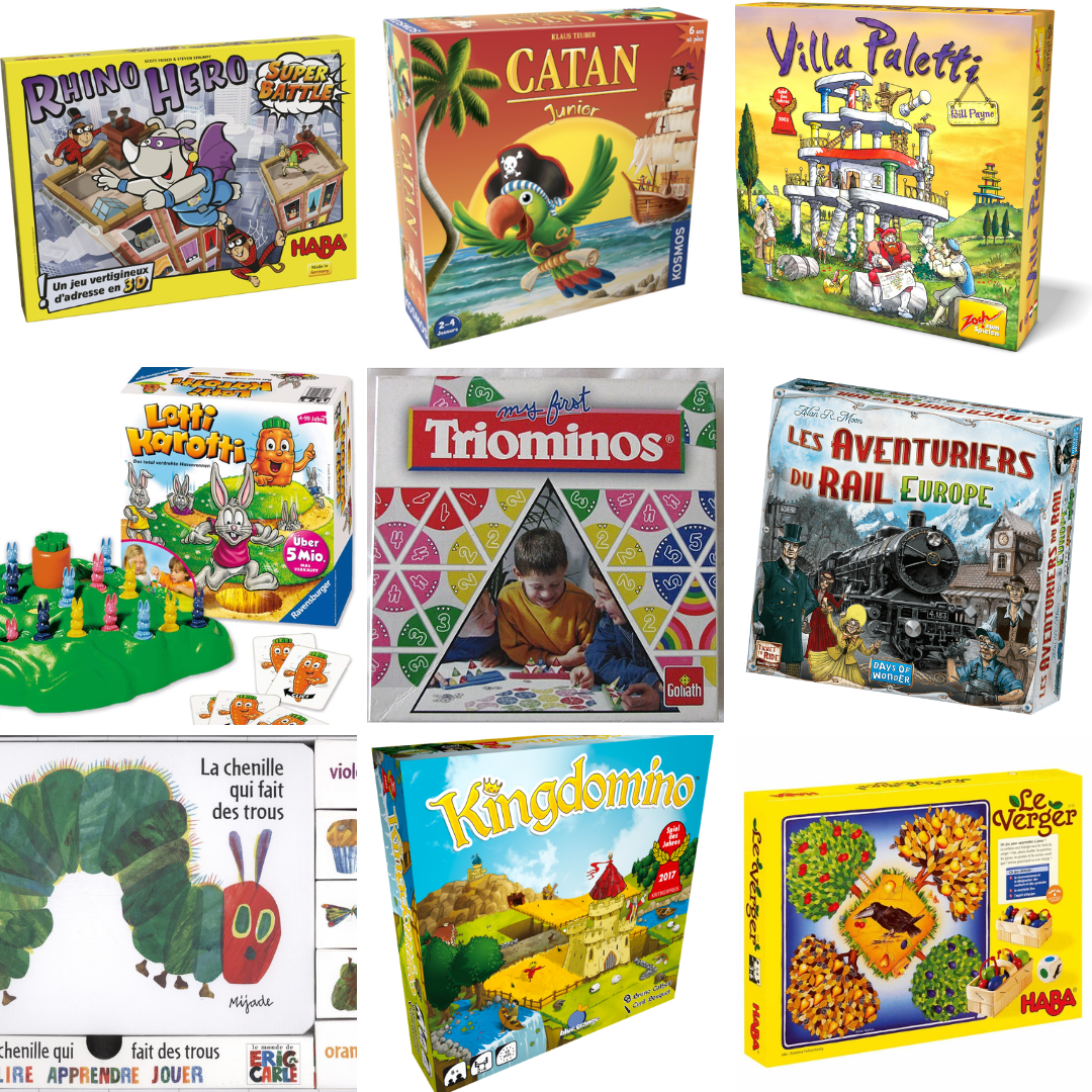 Take a look at our board games! Fransk kulturhus
